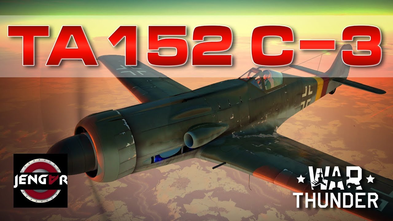 War Thunder Realistic: Ta 152 C-3 [Battlestar Galactica!]