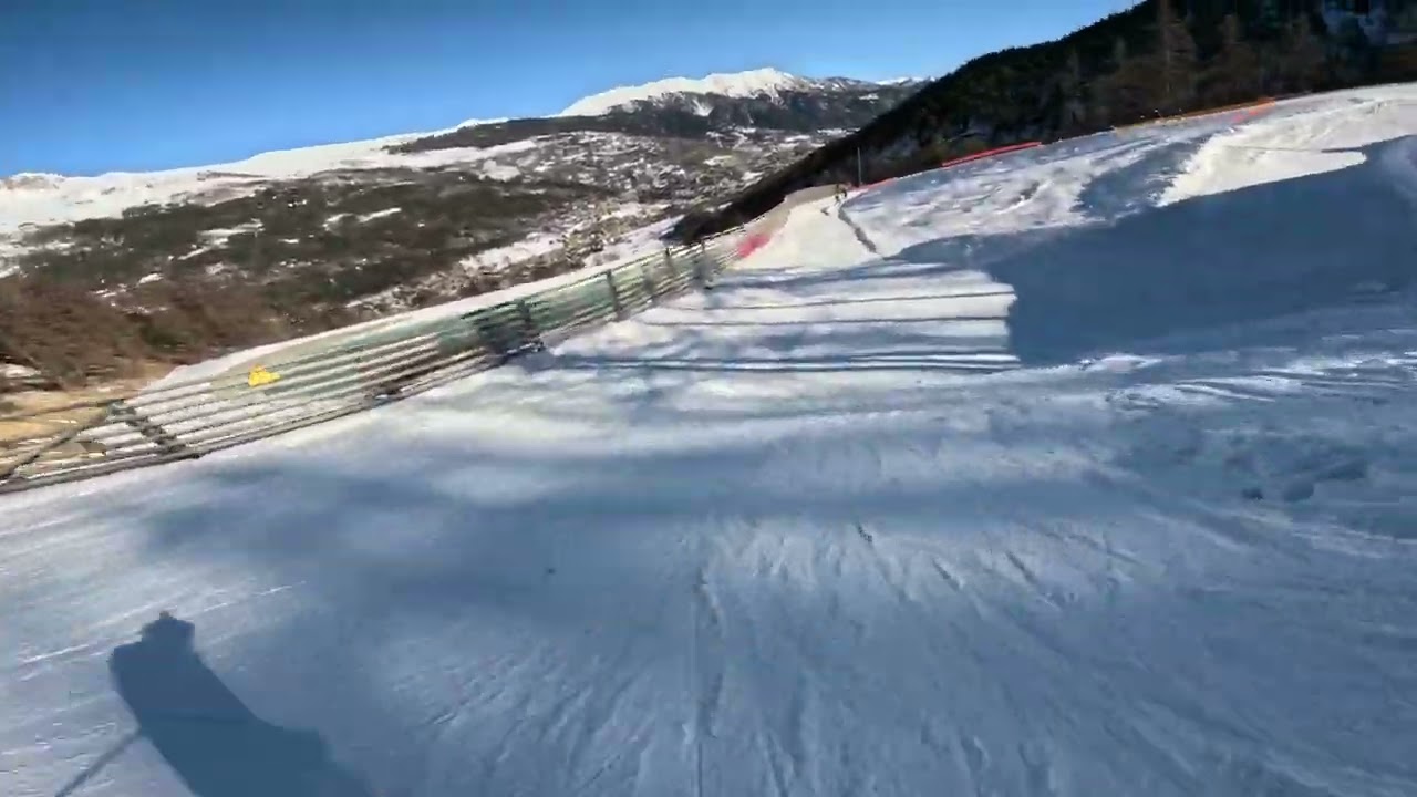 Serre chevalier piste verte Route de Fréjus