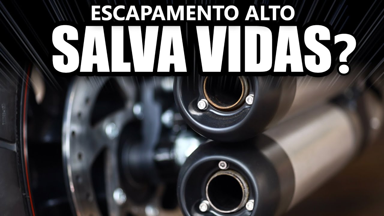 Escapamento alto salva vidas? Carros versus Motos no trânsito (Loud Pipes Save Lives)