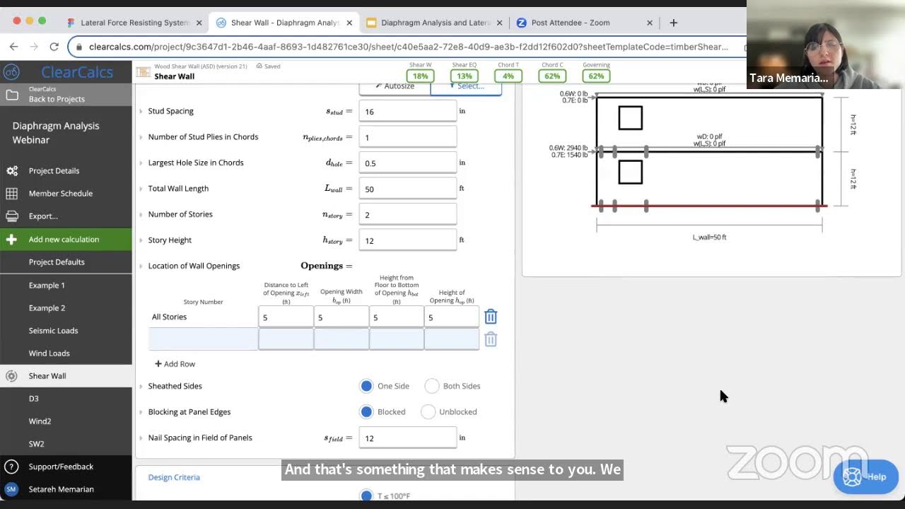 Webinar | Diaphragm Analysis and Lateral Load Linking for Shear Wall Design