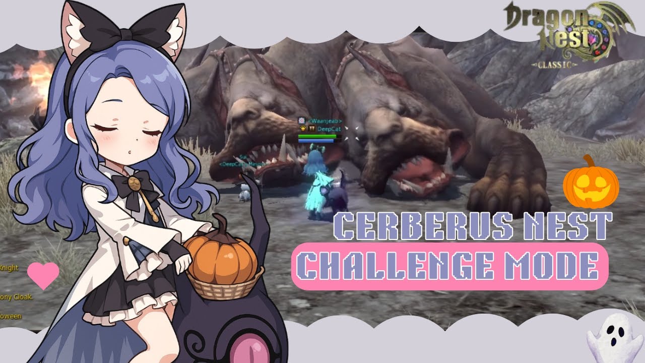 Dragon Nest Classic : (Solo)Cerberus Challenge | Adept POV  EP.13