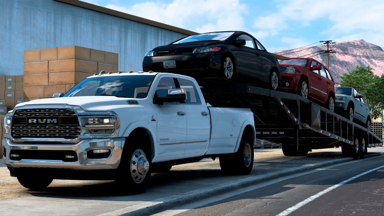 ATS - 3500 Dodge RAM | Las Vegas 🇺🇸 - Ontario 🇺🇸 | Realistic driving