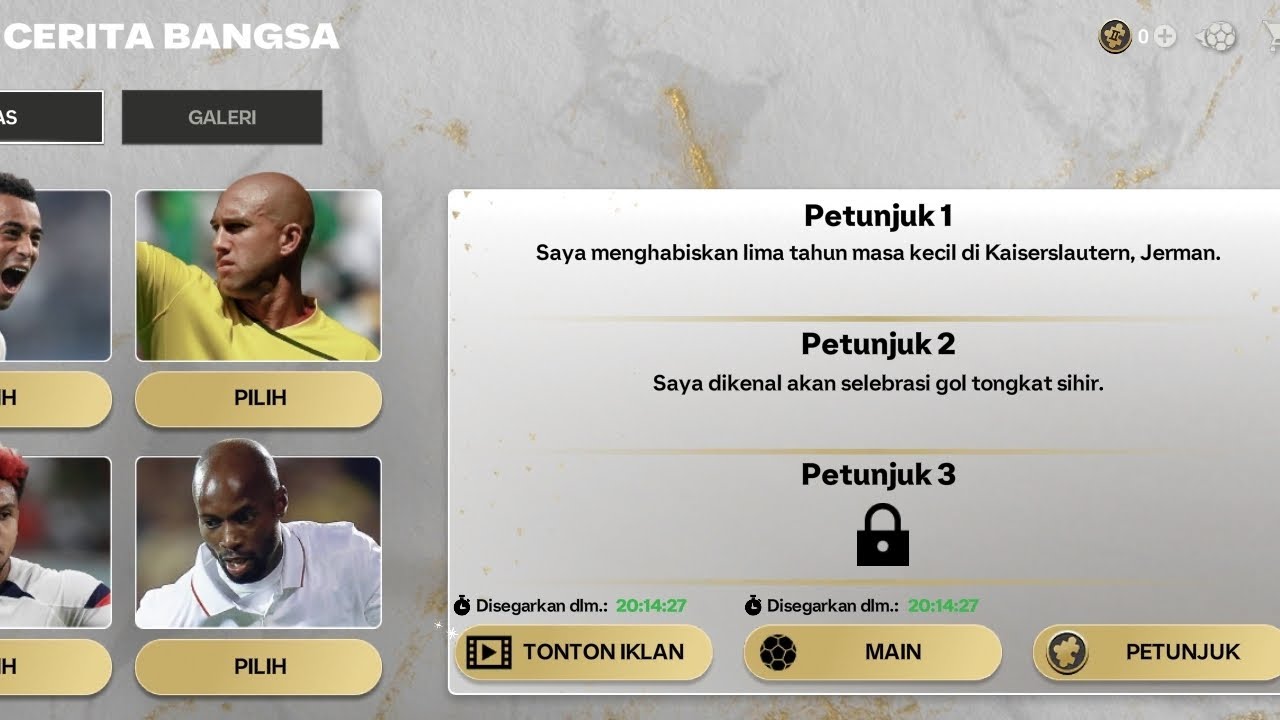 Gacha tipis tipis di event captain legend