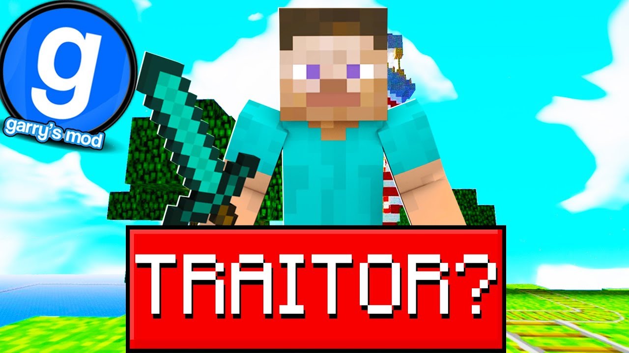 MINECRAFT 2.0 MOD GARRY'S MOD TTT (FUNNY MOMENTS) | JeromeASF