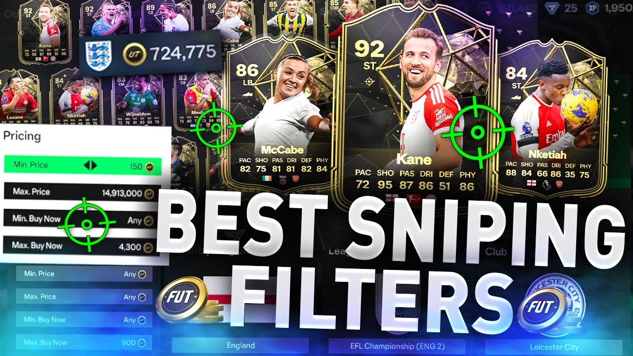 The Best Sniping Filters #25 🥶 *MAKE 100K NOW* (EAFC 24 BEST SNIPING FILTERS TO MAKE COINS) #FC24