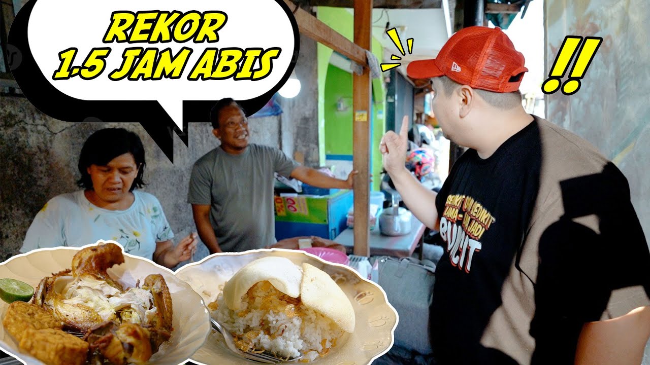 CUMA 1,5 JAM NASI UDUK DISINI UDAH LUDES!!