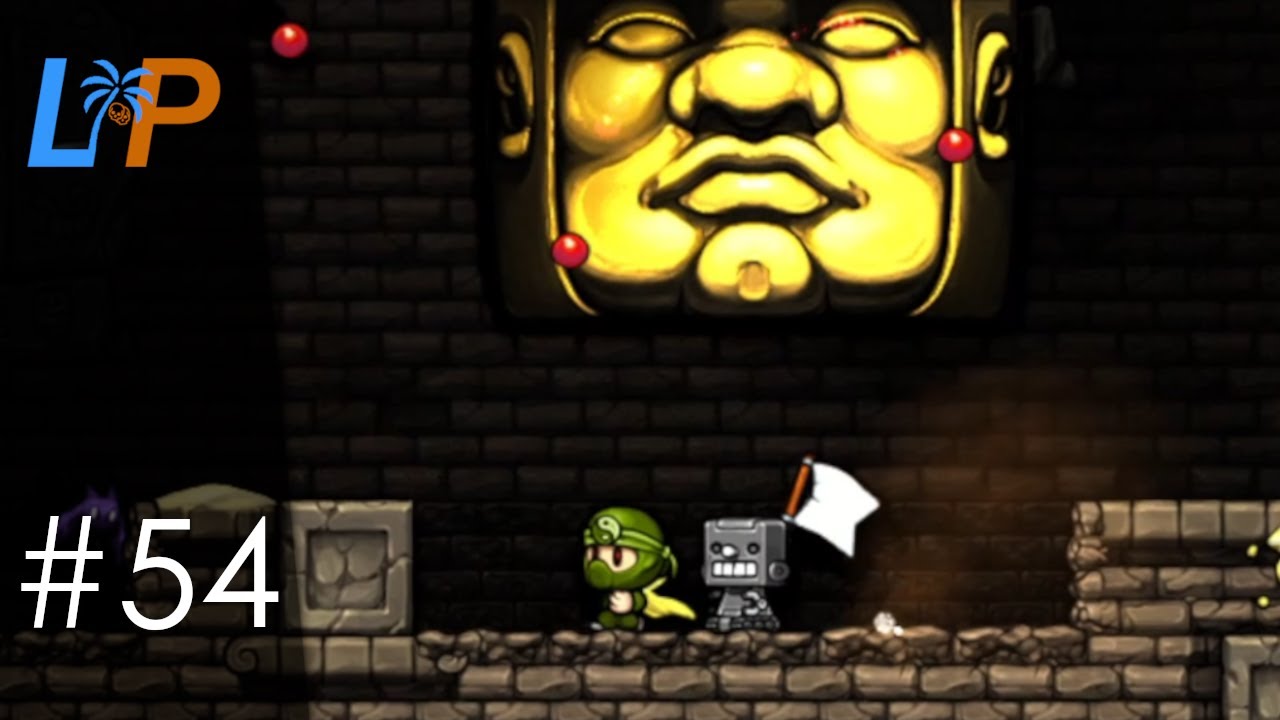 Spelunky Co-op Part 54 - Where are all the bombs?!