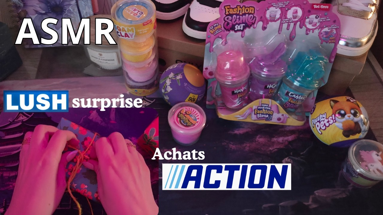 ASMR I Ouverture surprise & derniers achats ACTION 😺