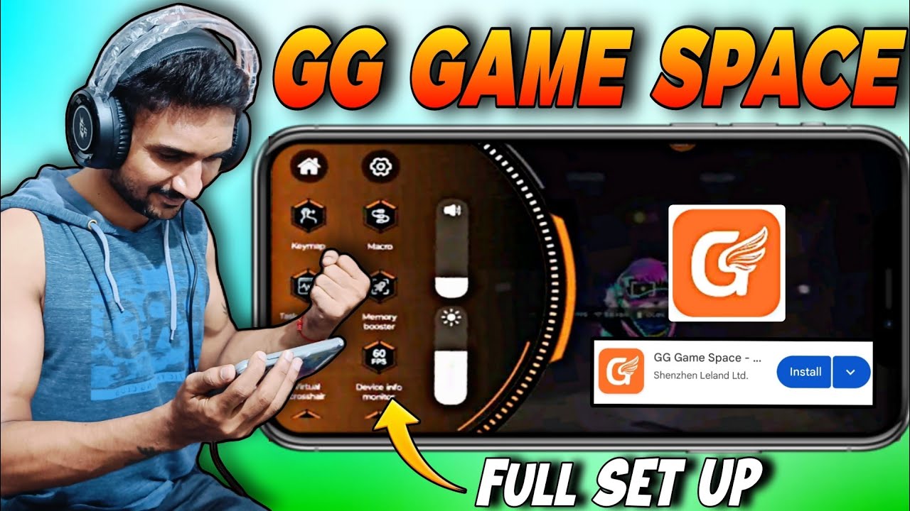 🔥 GG GAME SPACE APP FULL SETUP TUTORIAL 😱 | Best Macro Settings 2025 🚀