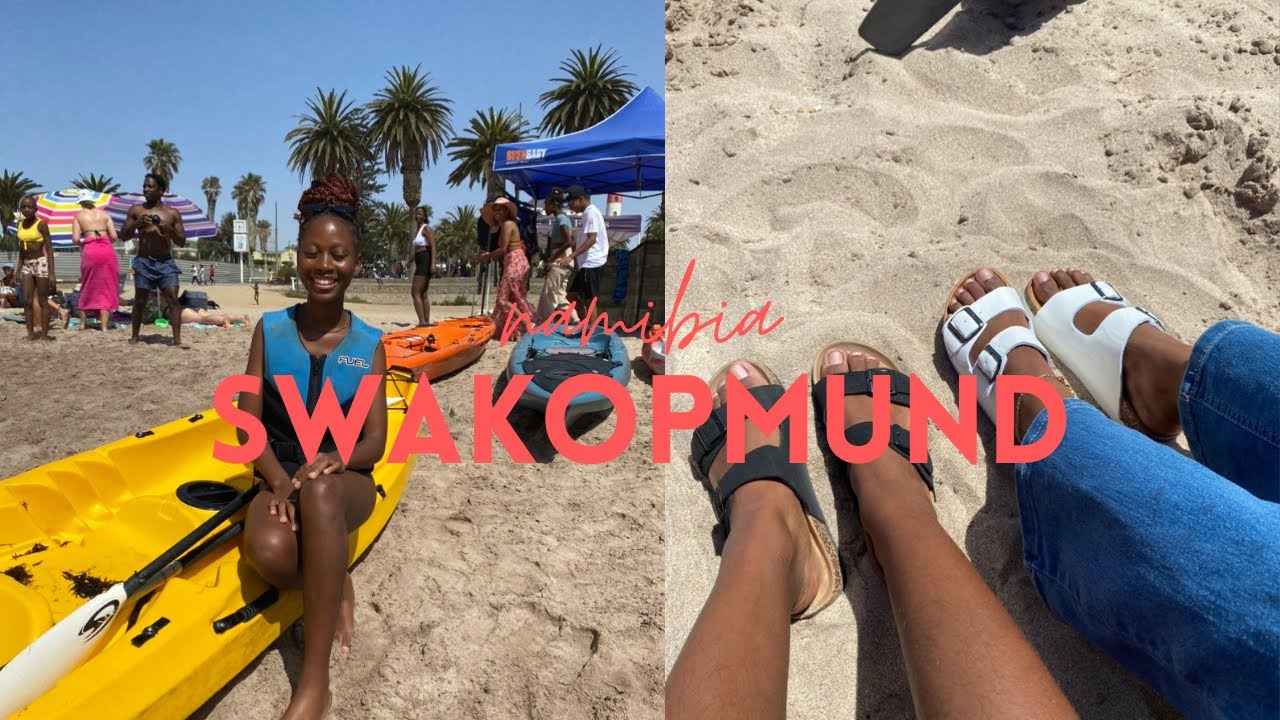swakopmund: the girls’ trip finally left the group chat 👙🍹☀️