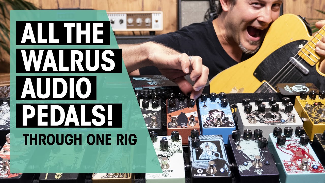 Playing ALL Walrus Audio Pedals | Thomann