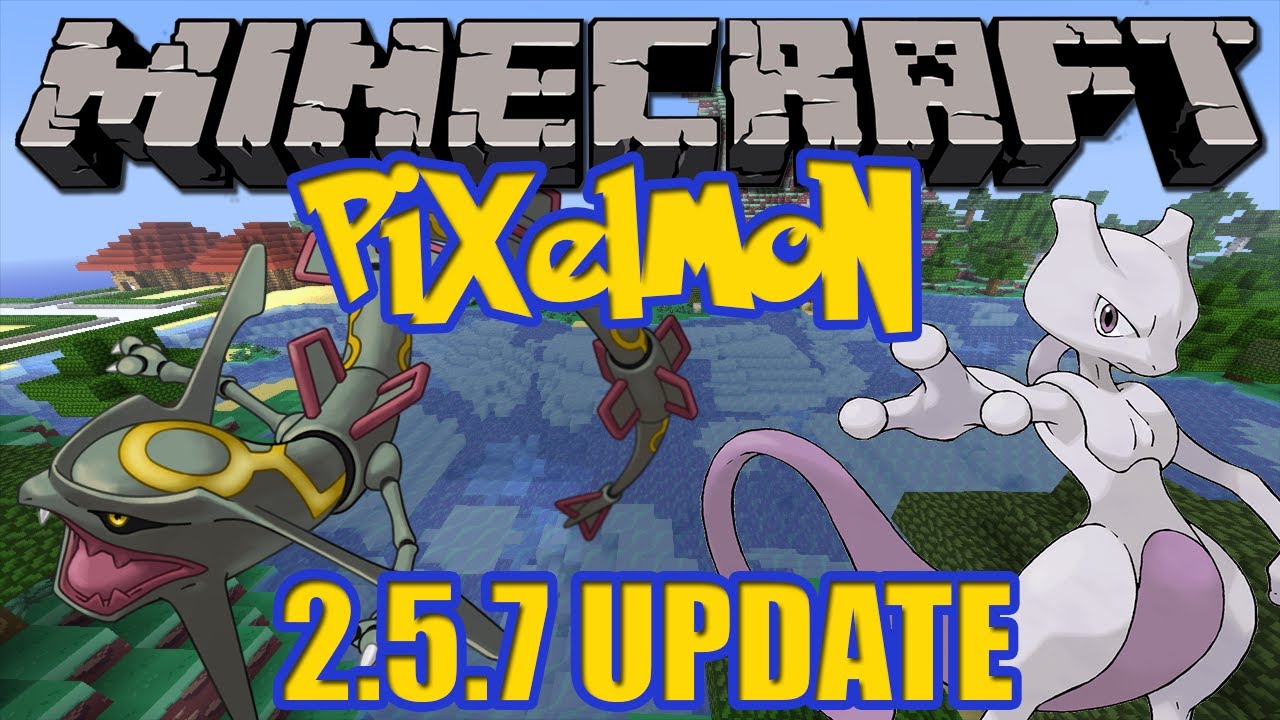 Minecraft Pixelmon 2.5.7 Update - Legendary Spawn Options, New Configure System + More!