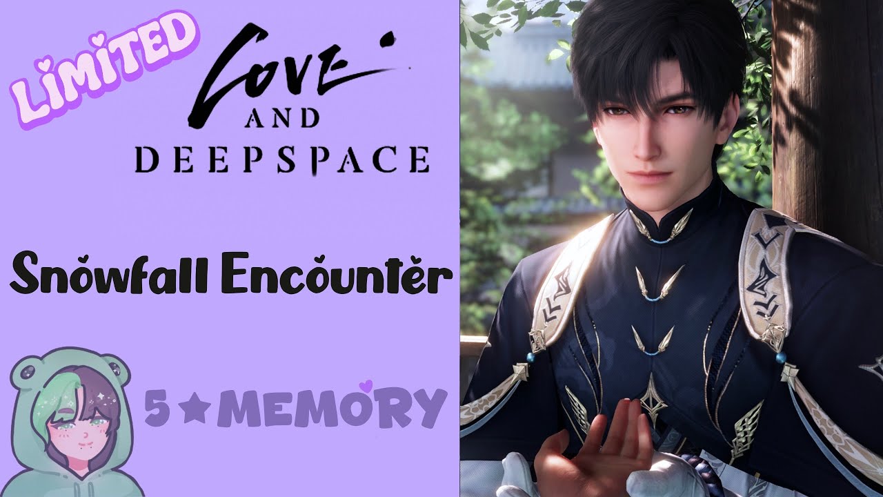 Zayne: Snowfall Encounter | 5 Star Memory Kindled | Limited | Love and Deepspace | Trace of Divinity