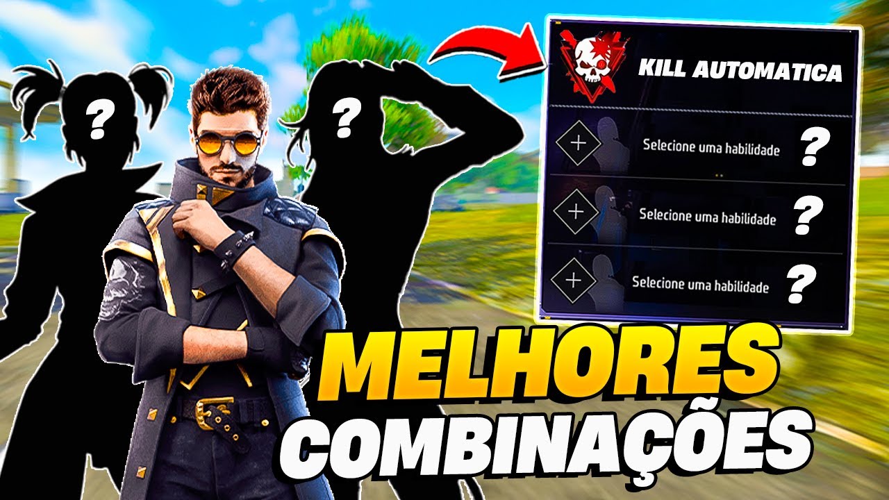 8 MELHORES HABILIDADES PARA (RUSH, CURA, ESCUDO, ATAQUE) PARA SEU ESTILO DE JOGO NO FREE FIRE