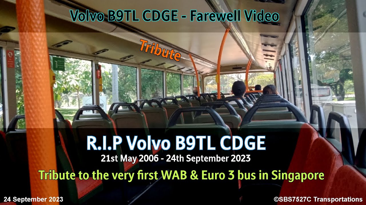 Farewell to Volvo B9TL CDGE - Tribute Video (R.I.P 2006-2023)