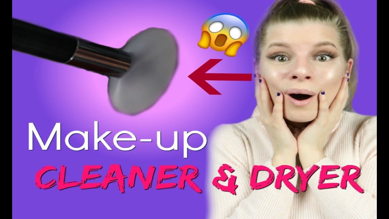 MAKE-UP PINSEL REINIGEN und TROCKNEN in 30 SEKUNDEN