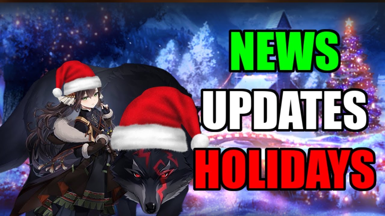 WEDNESDAY NEWS DROP 12/24 - Happy Holidays Epic Seven - Have a Cool Yule