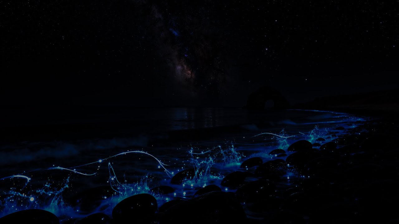(Без рекламы) Музыка для глубокого сна 🌊 Сияние океана ночью &bull; Средство от бессонницы &bull; Успокойте...