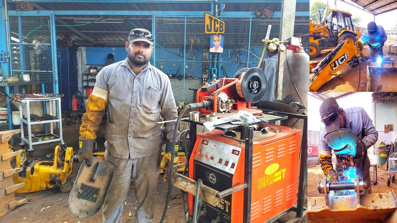 jcb welding || Zuper Arc 400 T machine review in tamil welding machine tamil