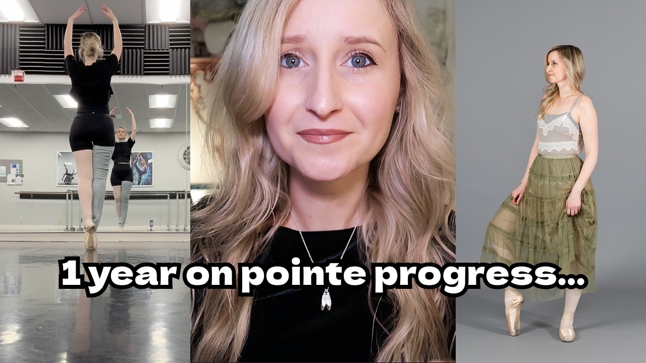 Прогресс в пуантах после 1 года | Начала заниматься балетом поздно, в 30 лет