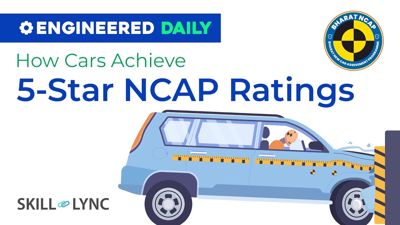 How Cars Achieve 5 Star NCAP Ratings | Engineered Daily | Skill-Lync