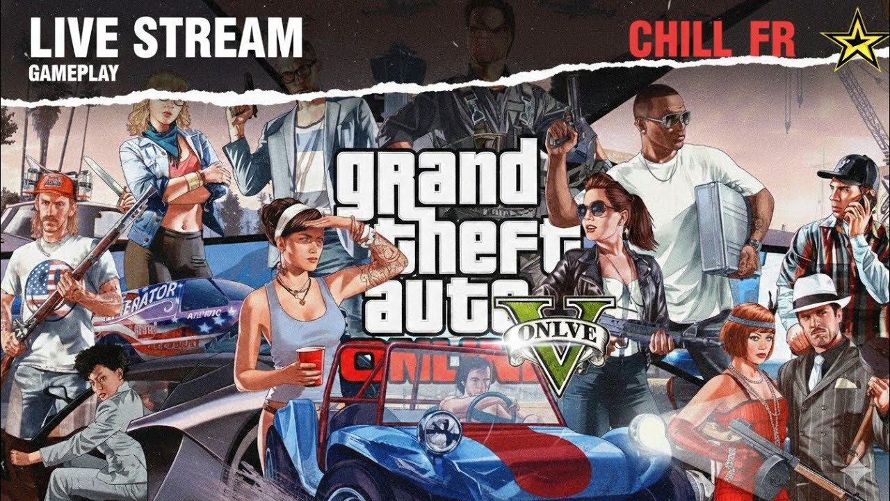 🔴LIVE GTA V [online duo]