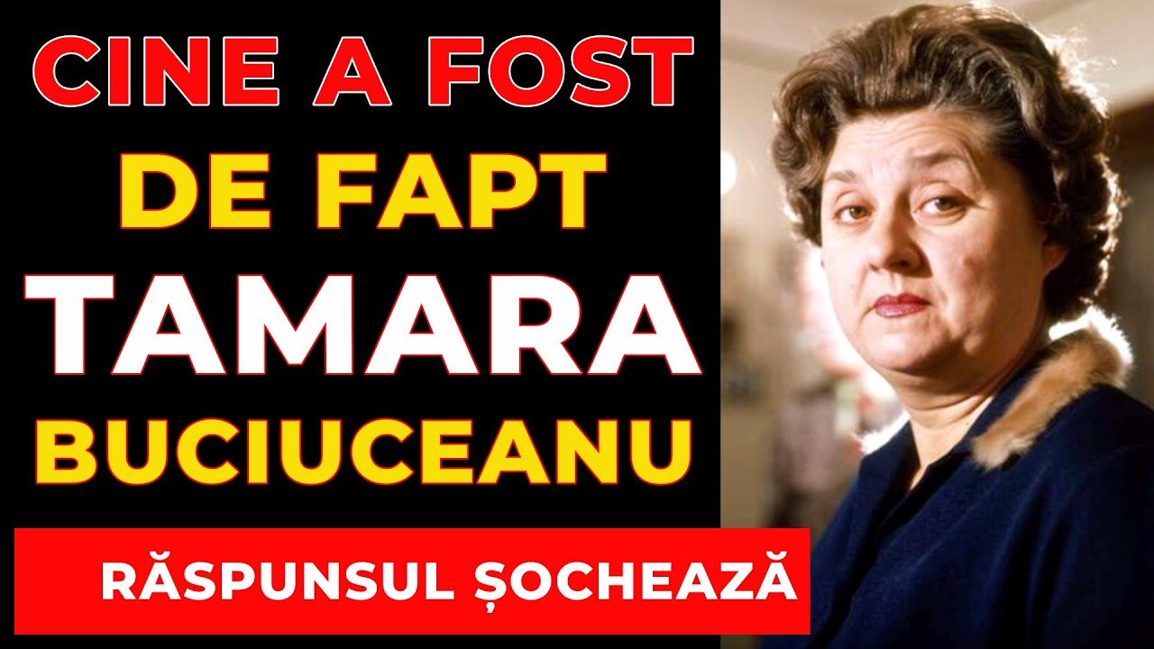 Ce a ascuns TAMARA BUCIUCEANU toată viața? Dezvăluiri exclusive