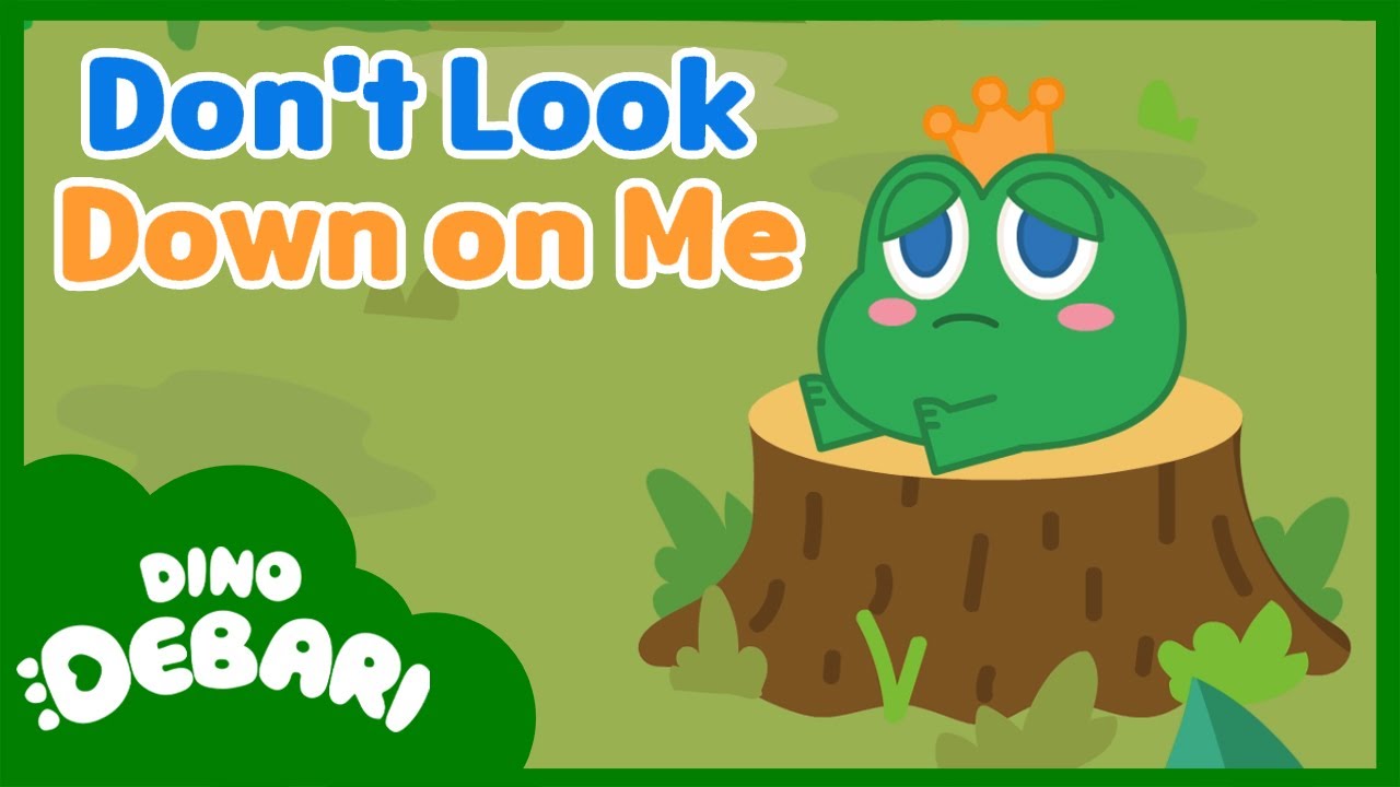 Don't Look Down on Me🐸 | Debari the Baby Dino🎤