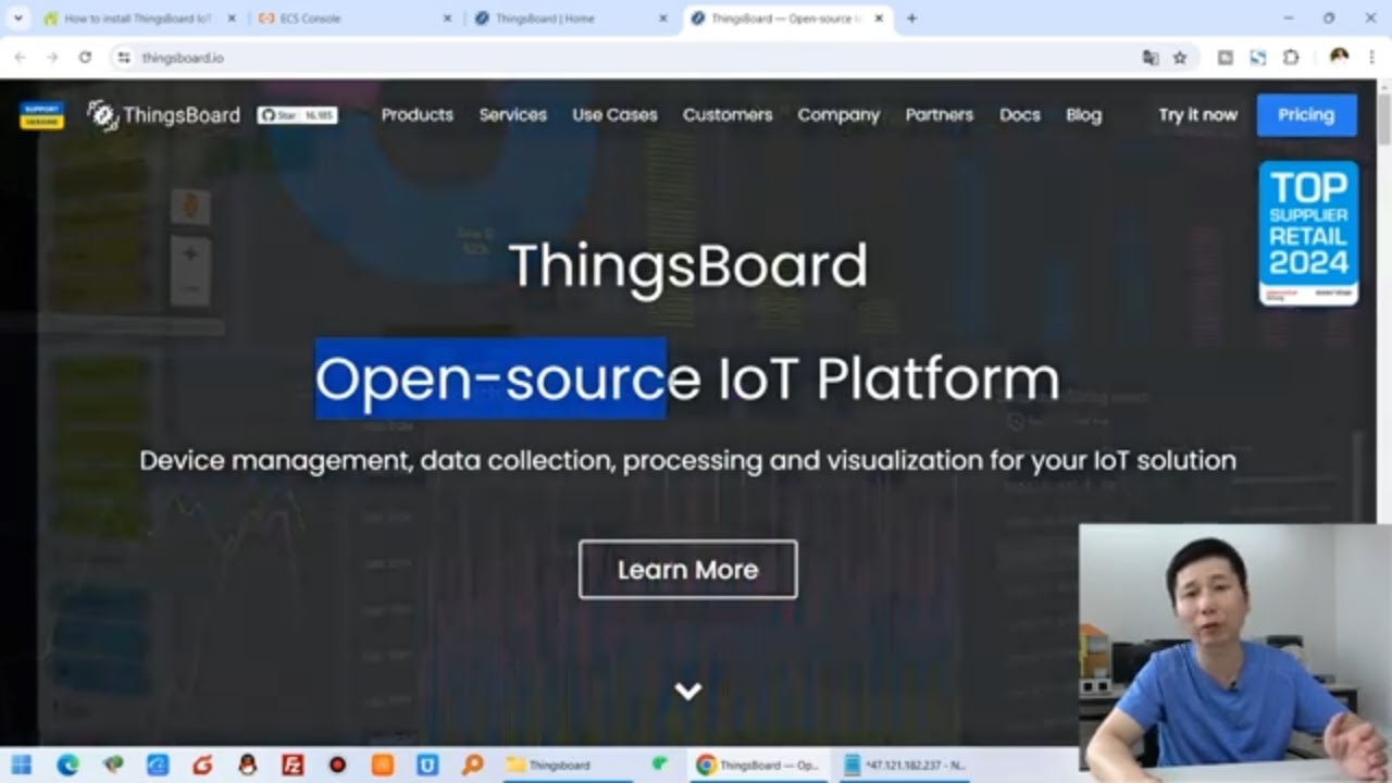 Install ThingsBoard — Open-source IoT Platform on cloud server 2024!