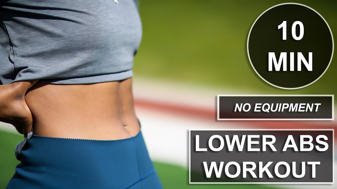 10 Min Lower AB Home Workout | No Equipment | Fupa Gone