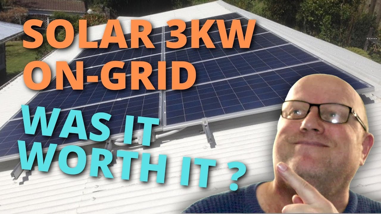 3KW Grid-Tied Solar System - Was It Worth It?