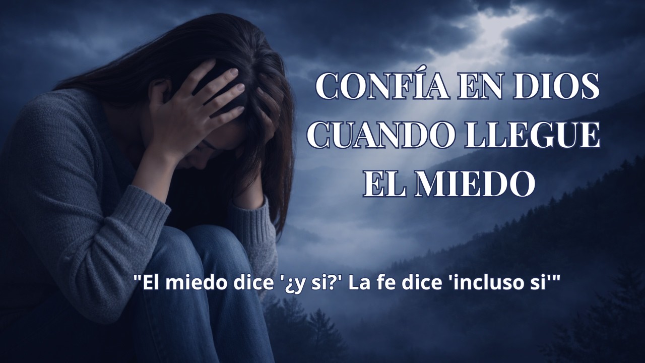 Confía en Dios Cuando Llega el Miedo | Devocional Cristiano y Oración de Fortaleza