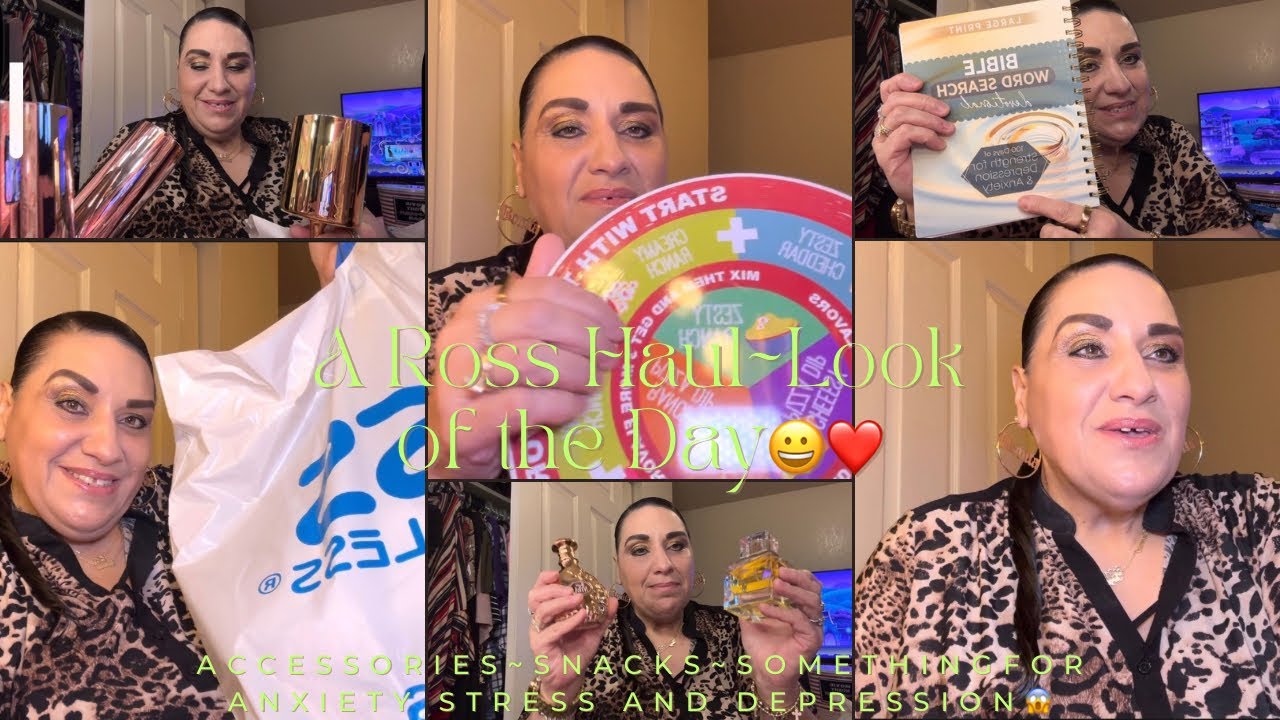 A Ross Haul…Look of the Day… and something helpful & meaningful for Anxiety~Stress~And Depression❤️