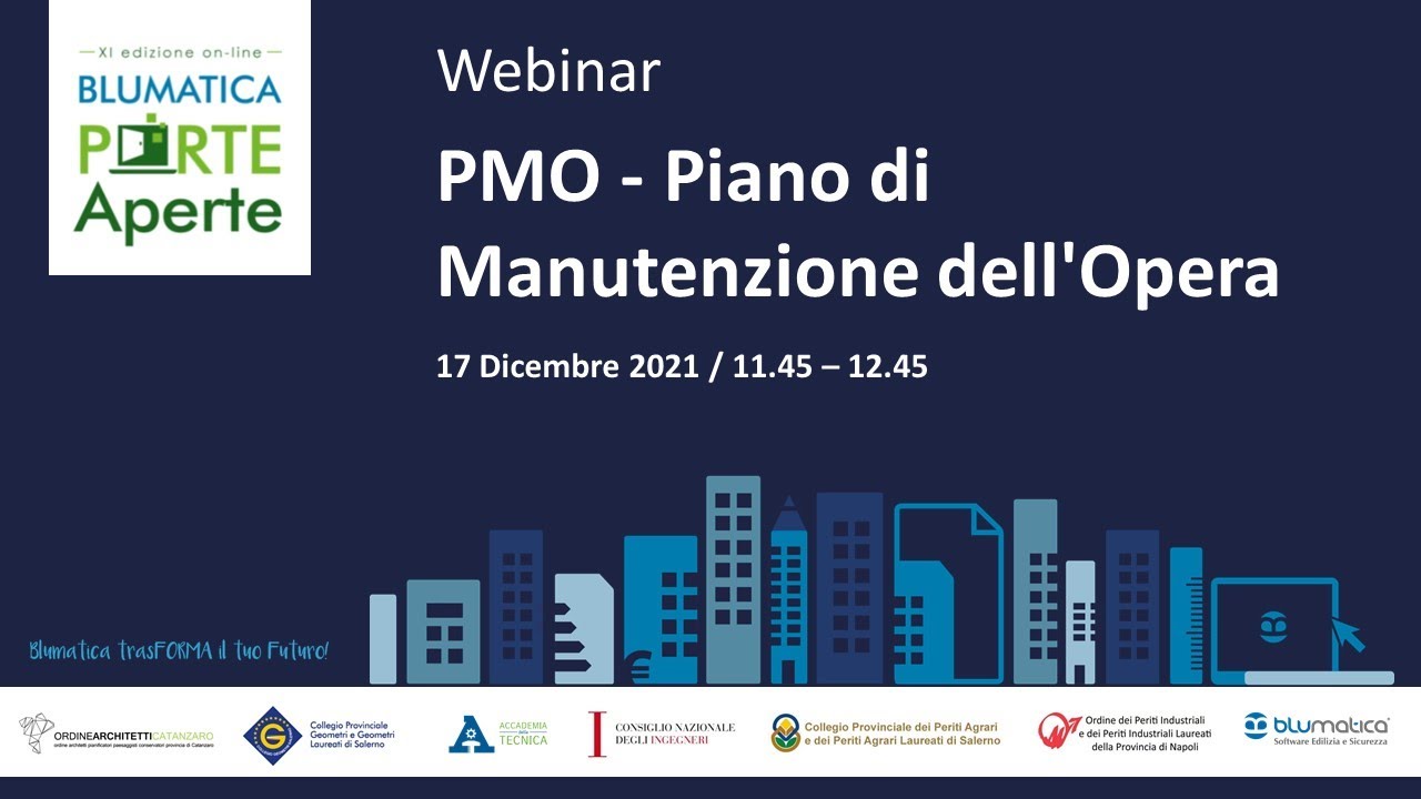 PMO   Piano Manutenzione dell'Opera