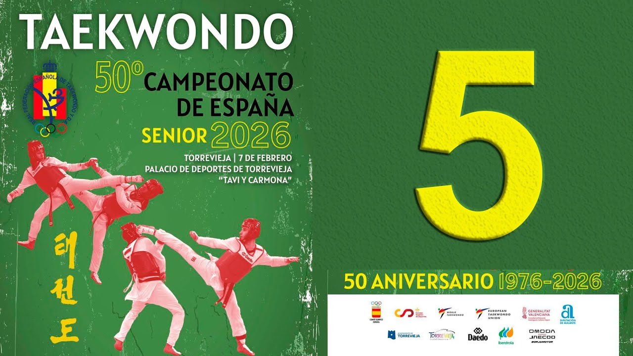 Pista 5 - 50&ordm; Campeonato de Espa&ntilde;a Senior 2026