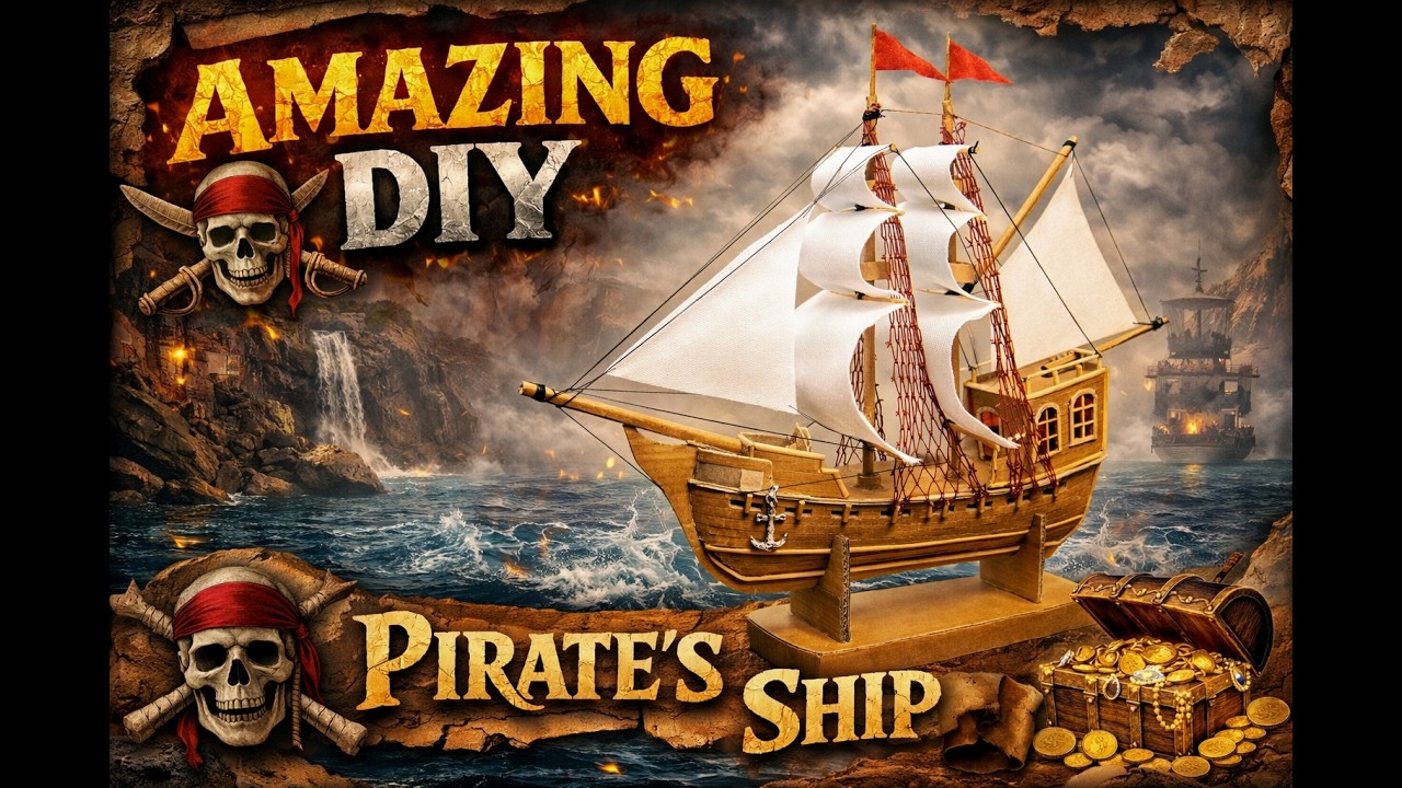 We Spent 20 Hours Building This Pirate Ship… Was It Worth It?