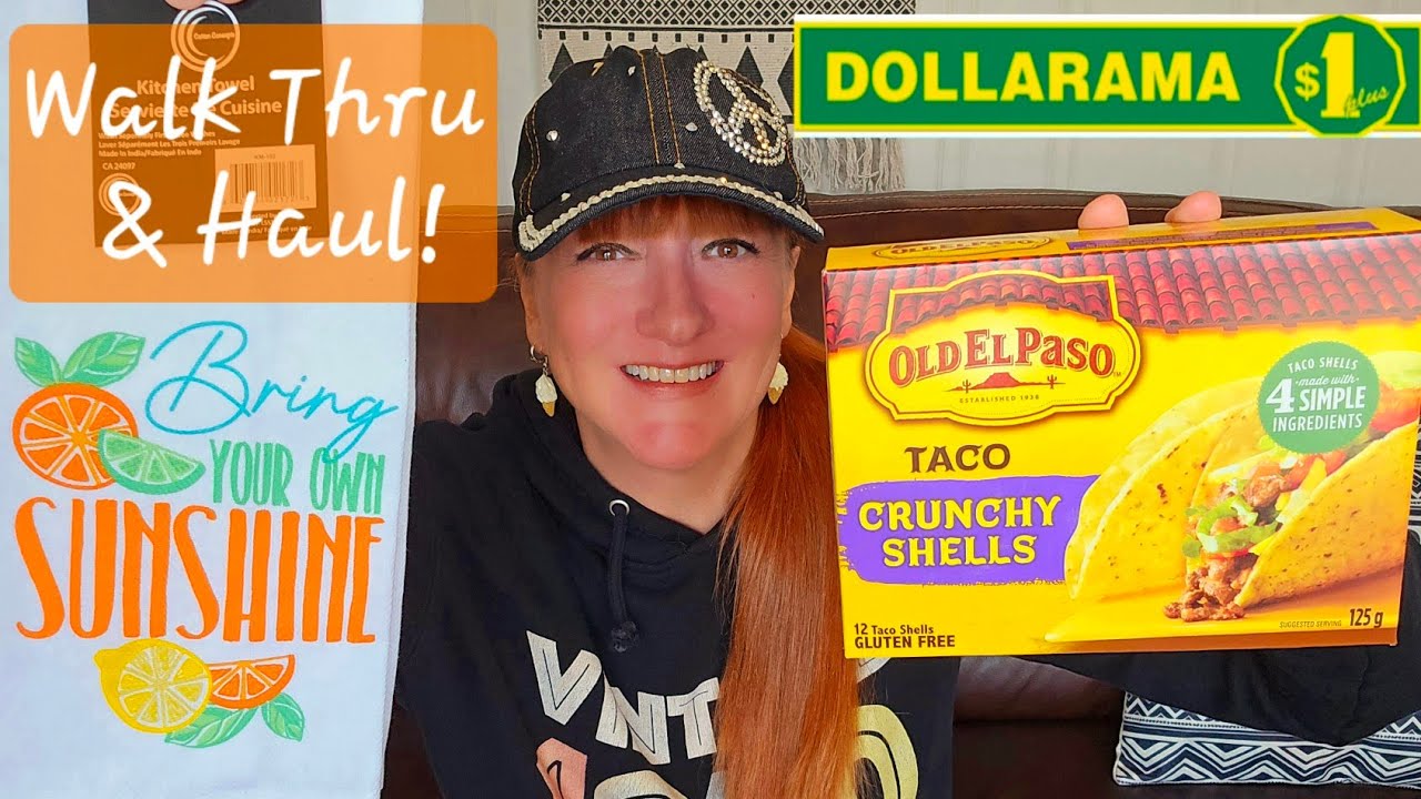 DOLLARAMA SHOP WITH ME & HAUL!!