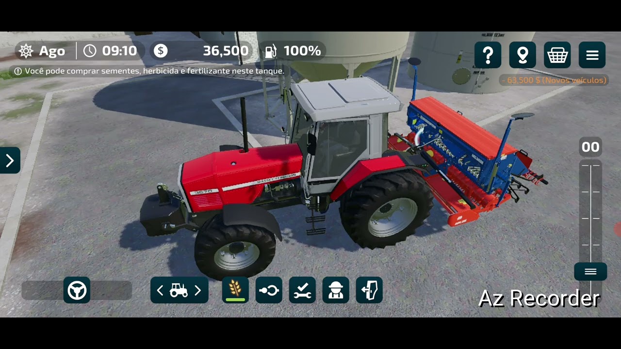 como abastecer a plantadeira no fs23 mobile