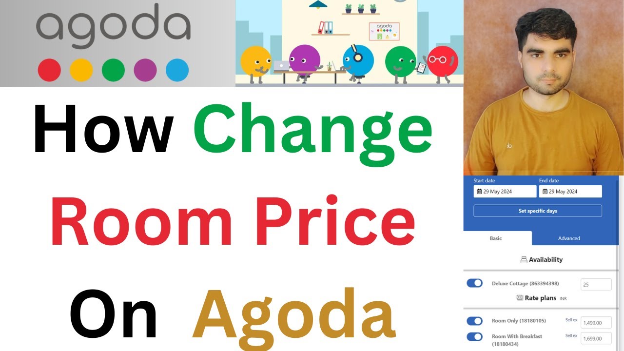 How to update room rates on ycs Agoda | how change room price on ycs agoda
