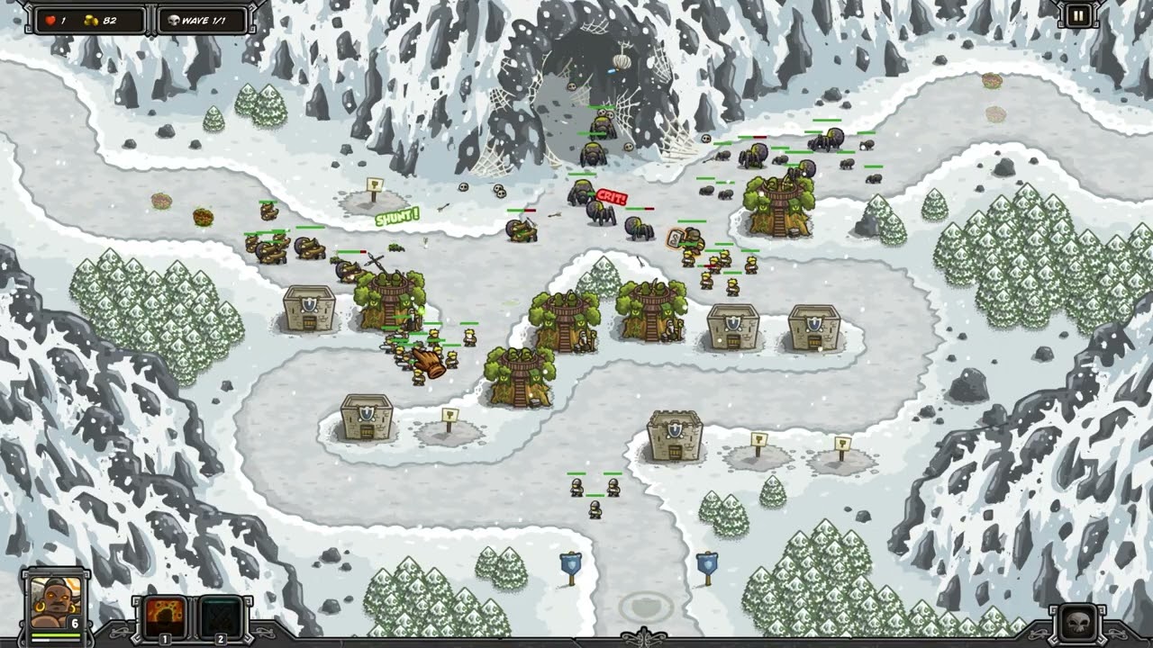 Kingdom Rush ⚔️ Логово Сарелгаза 🐉 Прохождение для Железного Ветерана на 100%