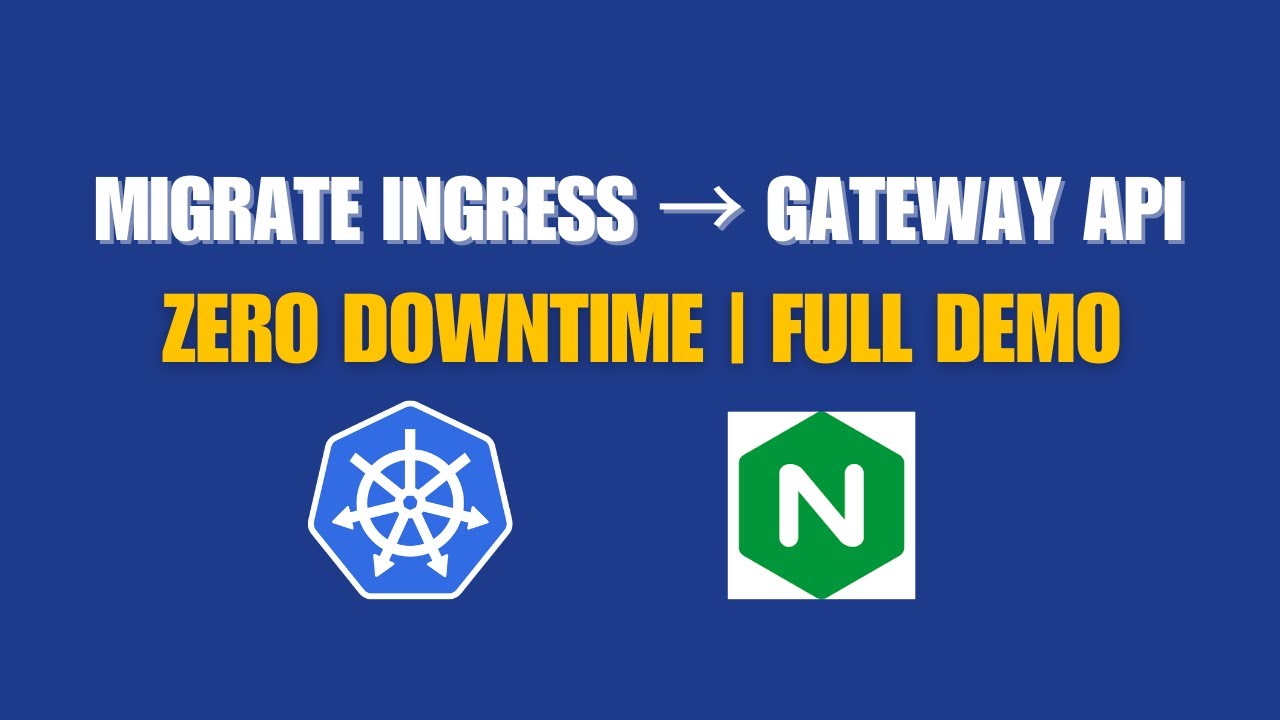 Как перенести Ingress NGINX на Gateway API (ПОЛНАЯ пошаговая демонстрация Kubernetes + нулевое вр...