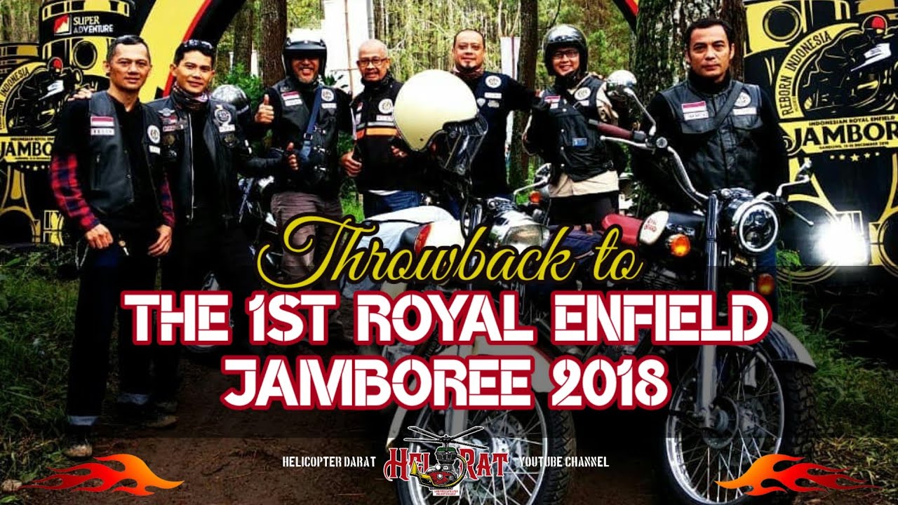 THE 1st ROYAL ENFIELD JAMBOREE 2018 #royalenfield #royalenfieldindonesia #helikopterdarat
