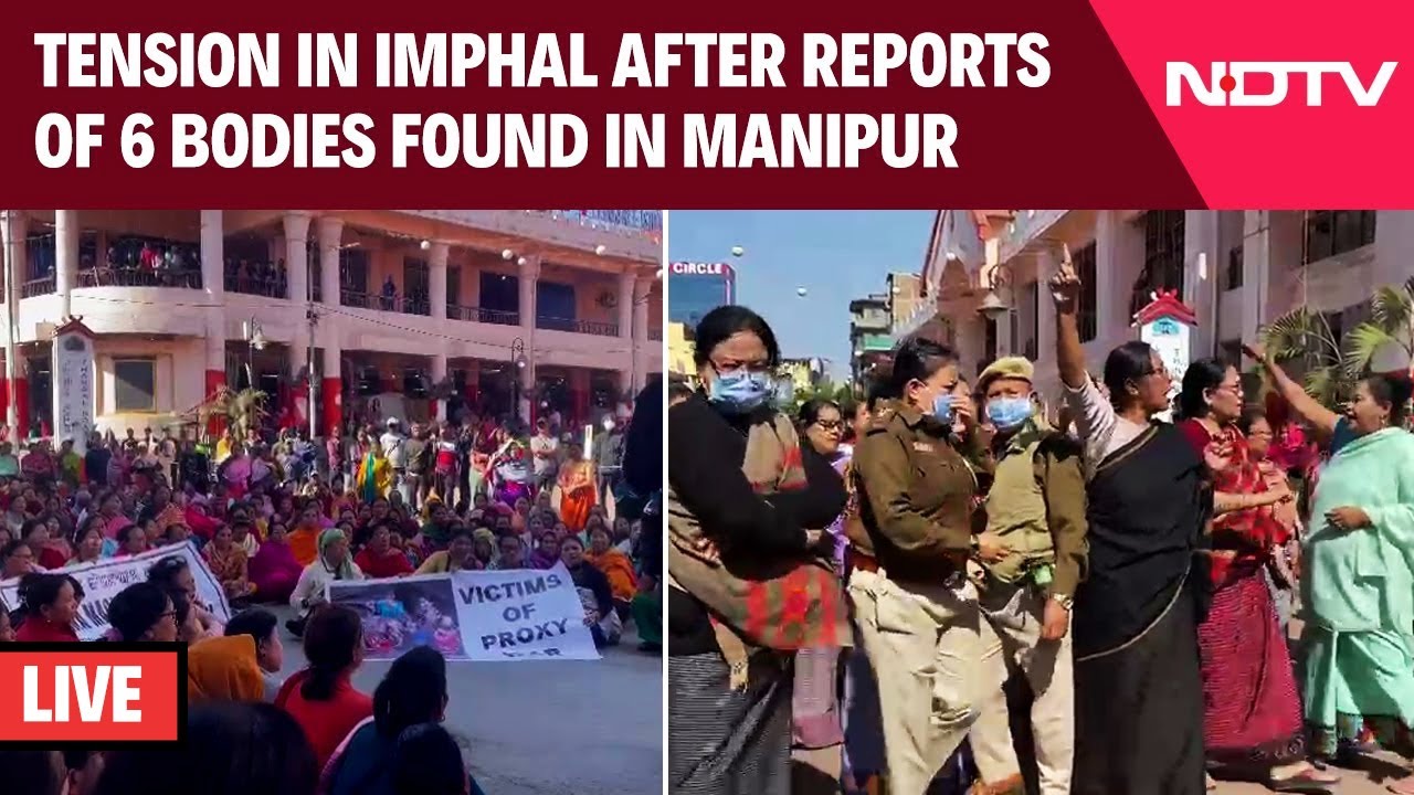 Manipur Violence | Tension In Imphal Valley After Reports Of 6 Bodies Found In Jiribam | Manipur