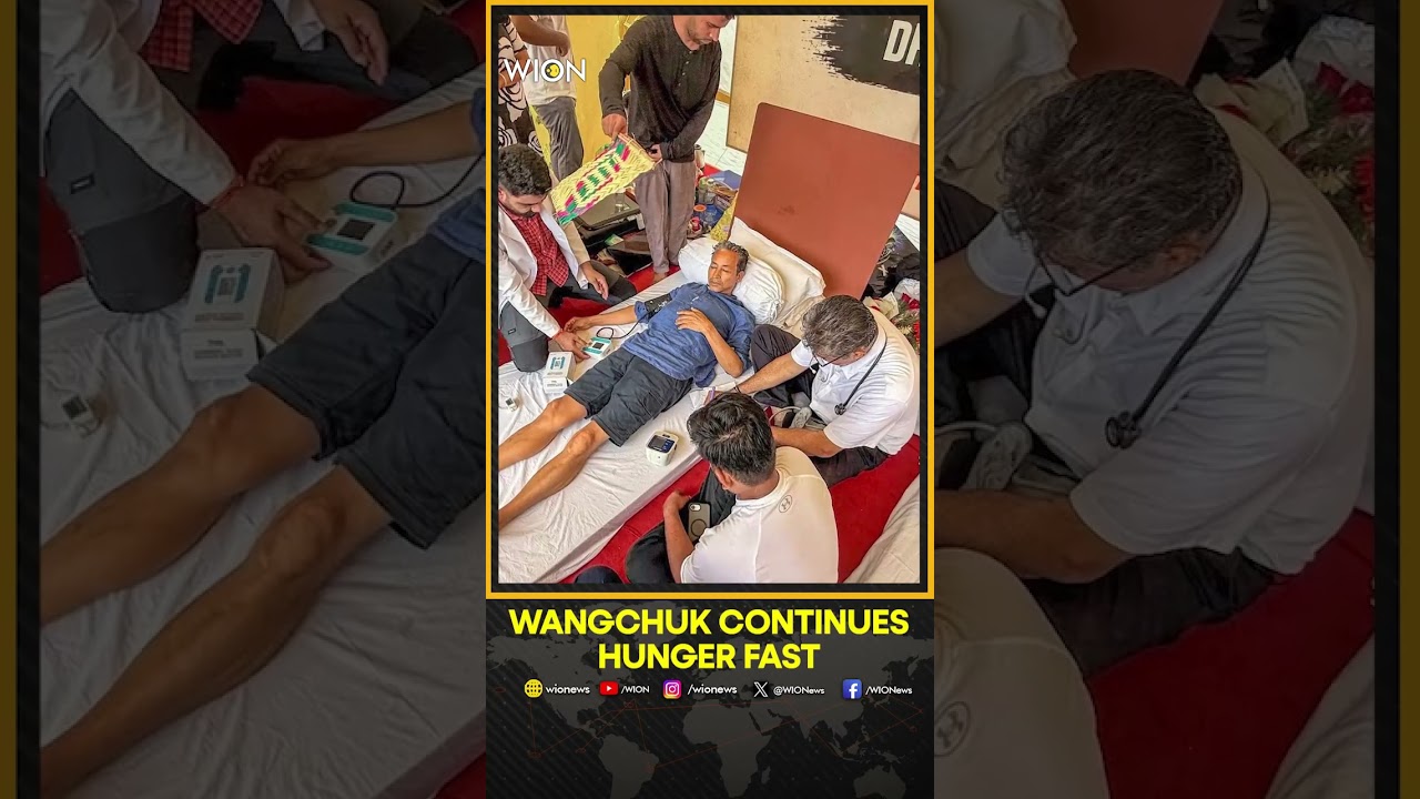 CJP Protests: Sonam Wangchuk to Continue Fast, Cites Police Action Against Protesters | WION Shorts