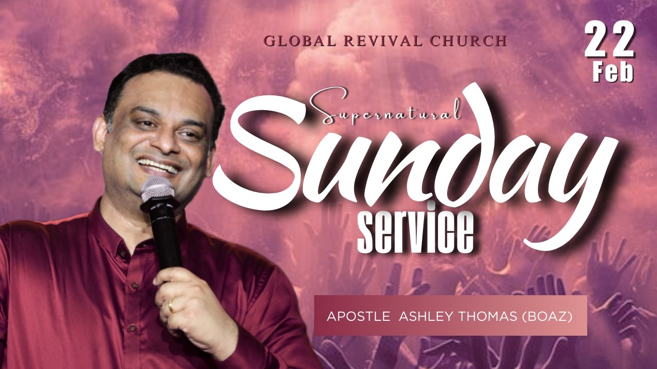 🛑 Live Supernatural Sunday Service | Ministered By Apostle Ashley Thomas ( BOAZ )| #grctv