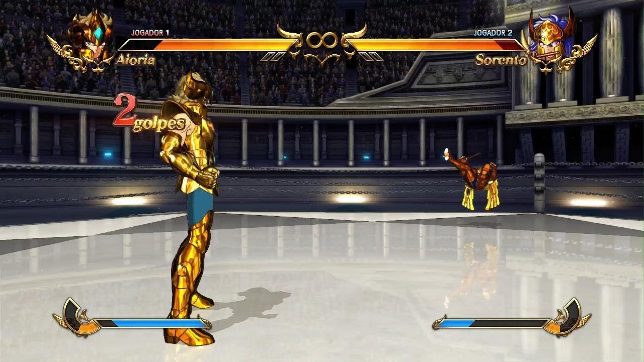 Os Cavaleiros do Zodíaco: Alma Dos Soldados play com meu irmão
