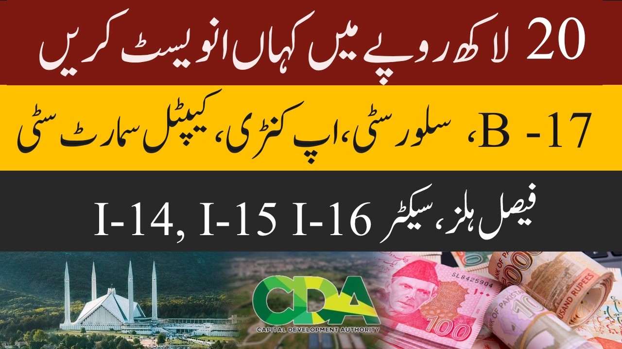 Best Property Investment in 20 Lakh | Islamabad Real Estate 2026