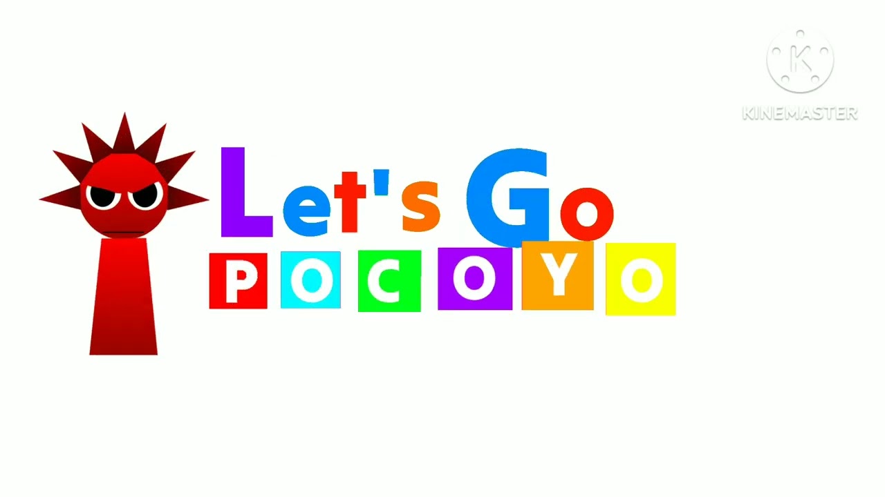 Let's go pocoyo logo remake kinemaster @JJPBR2026