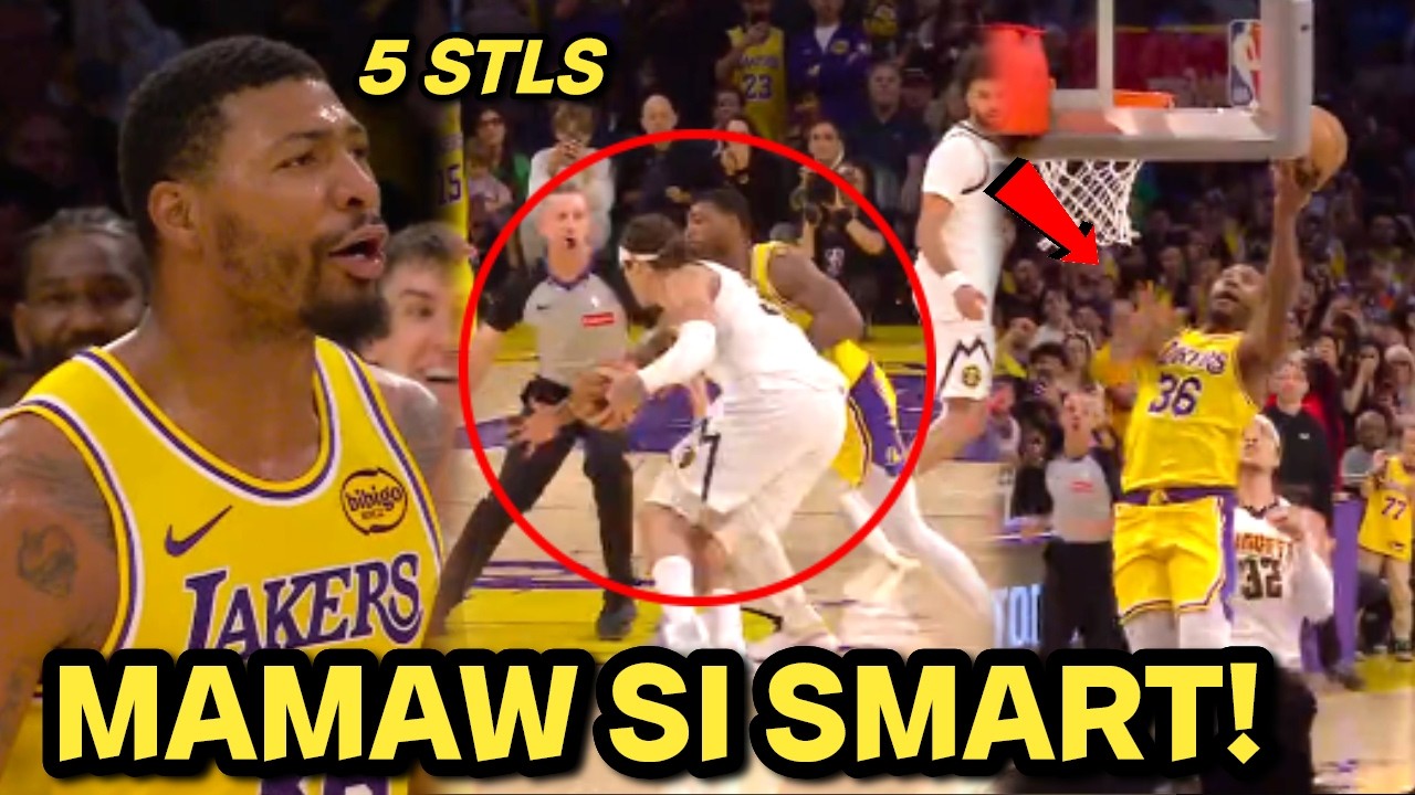 Grabe ang mga WINNING PLAYS ni Marcus Smart laban sa Nuggets! X-FACTOR sa PANALO ng Lakers!