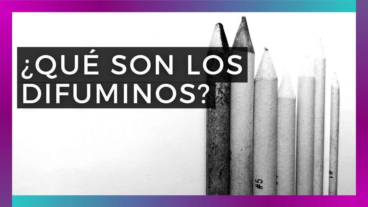 ❓Cómo USAR los DIFUMINOS❓| Difuminos para Dibujo | FÁCIL y Sencillo